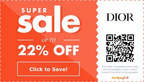 dior codes march 2023|Dior beauty discount code.